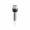 1x Radschraube M14 x 1,5 L40 Kugel R14 2 Teilig für...