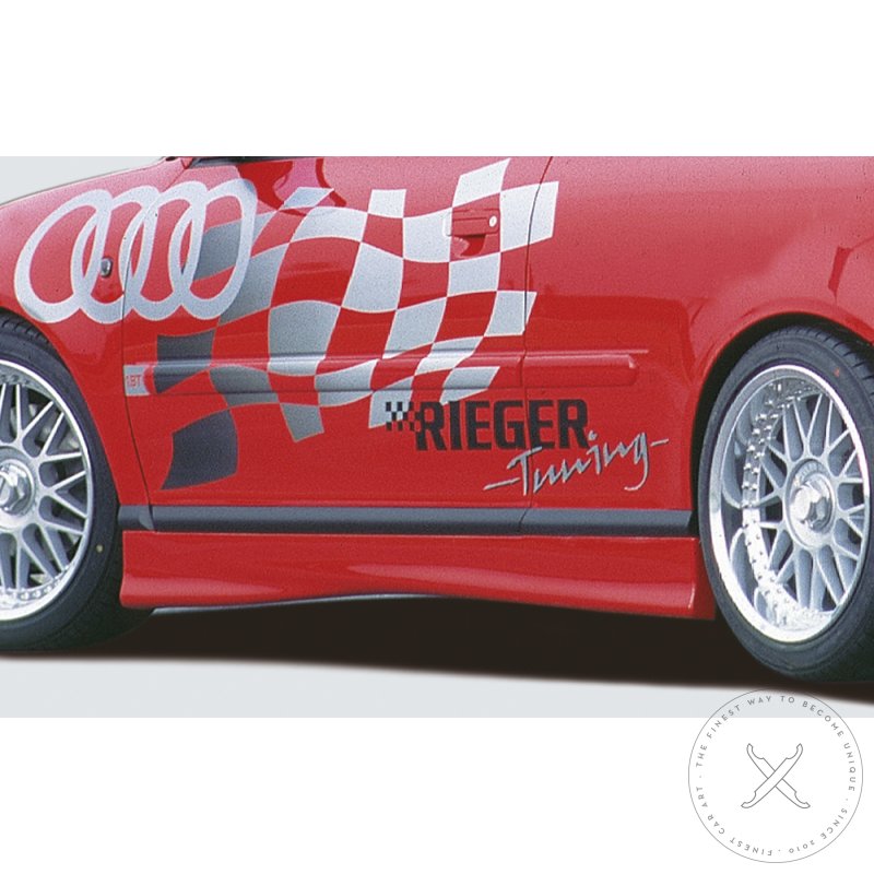 Rieger Seitenschweller Set ABS Carbon-Look für Audi A3 8L 3-/ 5-türer