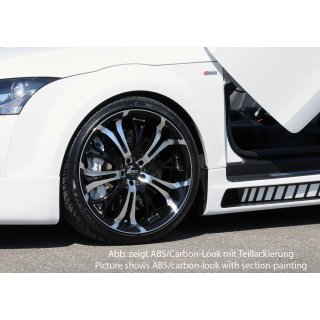 Rieger Seitenschweller für Audi TT 8J Roadster li. re Montagezubehör