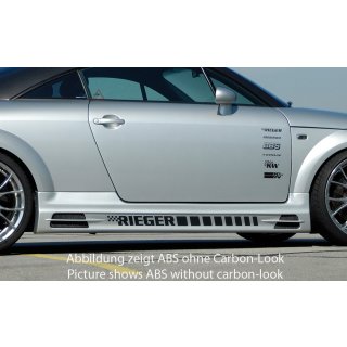 Rieger Seitenschweller für Audi TT 8N Roadster li. re Montagezubehör