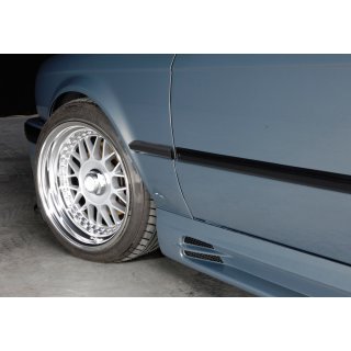 Rieger Seitenschweller für BMW 3er E30 Touring li. re ABS inkl. Alugitter