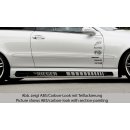 Rieger Seitenschweller für Mercedes CLK W209 Coupe li. re...