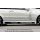 Rieger Seitenschweller für Mercedes CLK W209 Coupe li. re inkl. Alugitter