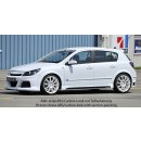 Rieger Seitenschweller für Opel Astra H Stufenheck...