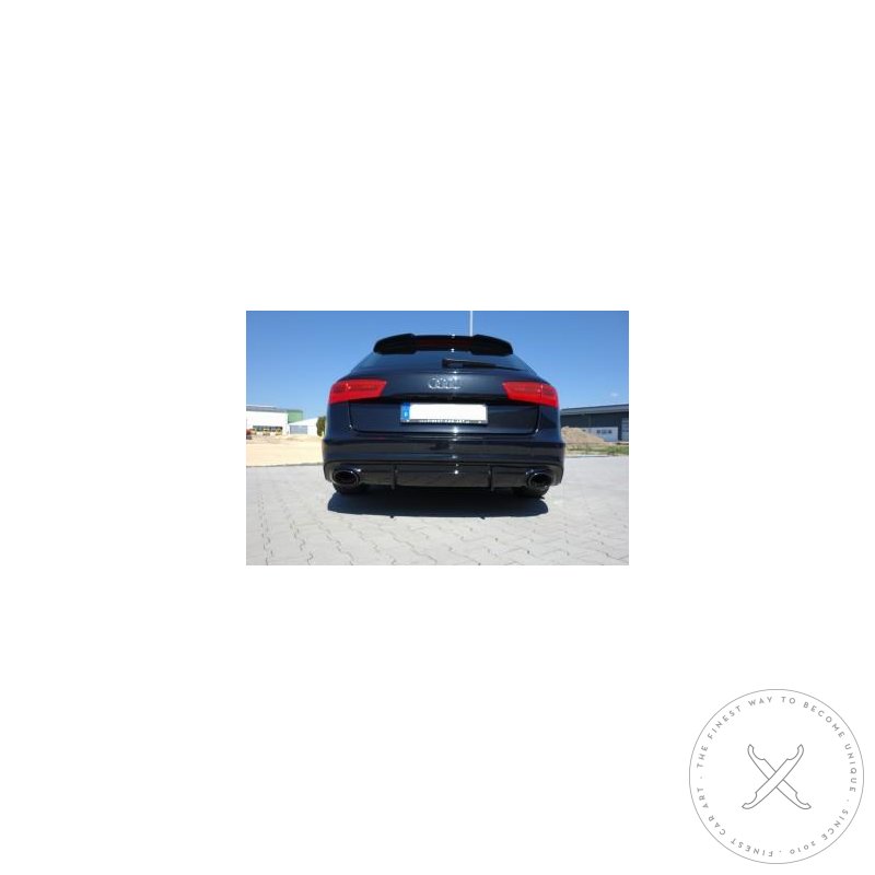 Audi A6 C7 4G RS6 Limo Diffusor Spoiler Standart Stoßstange ohne S-Line