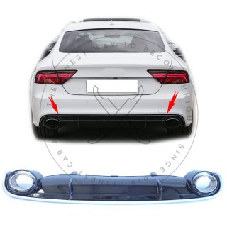 Diffusor DTM RS Look SET für für Audi A7 4G Sportback