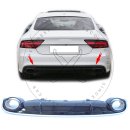 Diffusor DTM RS Look SET für für Audi A7 4G Sportback