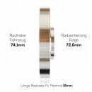 20mm pro Rad SCC Adapterscheiben Nabenadapter BMW E39 E70...