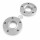 SCC Spurverbreiterung 30 mm (2×15 mm) 5×112 / 66,6 mm silber eloxiert inkl. Radschrauben für Audi A4 A5 A6 A7