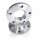 4 Adapterscheiben je 12mm BMW E39 LK 5/120 NLB 74,1 auf 72,6mm E46 E60 E90