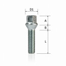 30mm 2x15mm Spurverbreiterung Distanzscheiben SCC für BMW X5 X6 mit Radschrauben M14 x 1,25