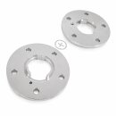 20mm 2x10mm SCC Spurverbreiterung Distanzscheiben für Audi Porsche LK 5 x130 NLB 71,6mm