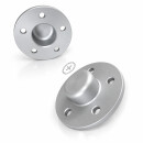 20mm 2x10mm SCC Spurverbreiterung Distanzscheiben Fettkappe Vorderachse Mercedes + Radschrauben