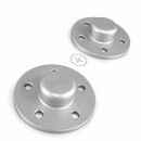20mm 2x10mm SCC Spurverbreiterung Distanzscheiben Fettkappe Vorderachse Mercedes + Radschrauben