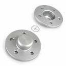 20mm 2x10mm SCC Spurverbreiterung Distanzscheiben Fettkappe Vorderachse Mercedes + Radschrauben