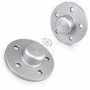 20mm 2x10mm SCC Spurverbreiterung Distanzscheiben Fettkappe Vorderachse Mercedes + Radschrauben