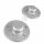 20mm 2x10mm SCC Spurverbreiterung Distanzscheiben Fettkappe Vorderachse Mercedes + Radschrauben