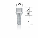 10mm 2x 5mm SCC Spurverbreiterung Distanzscheiben Opel 5x110 + Radschrauben M12 x 1,5