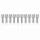 10mm 2x 5mm SCC Spurverbreiterung Distanzscheiben Opel 5x110 + Radschrauben M12 x 1,5