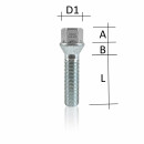 40mm 2x 20mm SCC Spurverbreiterung Distanzscheiben Distanzscheibe Alfa Romeo + Radschrauben M14 x 1,5