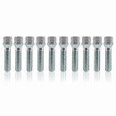 40mm 2x 20mm SCC Spurverbreiterung Distanzscheiben Distanzscheibe Alfa Romeo + Radschrauben M14 x 1,5