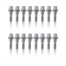 Radschraube M12x1,25 x L40 SW17 Flachbund fÃ¼r Peugeot Opel Citroen Alufelge