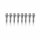 Radschraube M12x1,25 x L40 SW17 Flachbund fÃ¼r Peugeot Opel Citroen Alufelge