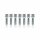 10mm 2x 5mm SCC Spurverbreiterung Distanzscheiben Saab 4x108 + Radschrauben M14 x 1,5