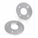 10mm 2x 5mm SCC Spurverbreiterung Distanzscheiben Peugeot 4x108 + Radschrauben M12 x 1,25