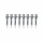 20mm 2x10mm SCC Spurverbreiterung Spurplatten Distanzscheiben Citroen 4x108 + Radschrauben M12 x 1,25