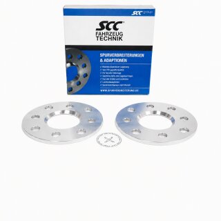 10mm 2x5mm SCC Spurverbreiterung Spurplattenn VW LK 4 x 100 NLB 57,1mm