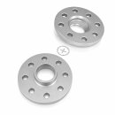 20mm 2x10mm SCC Spurverbreiterung Spurplatten VW VA LK 4 x 100 NLB 57,1mm