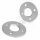 10mm 2x5mm SCC Spurverbreiterung Spurplatten Distanzscheiben Nissan + Schrauben M12 x 1,5