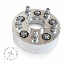 40mm 2x 20mm SCC Spurverbreiterung Spurplatten Jaguar 5x108 NLB 63,4mm M12x1,5