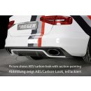 Rieger Heckeinsatz für Audi A4 S-Line S4 B8 8K Limo...
