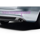 Rieger Heckschürzenansatz für Audi A5 B8 8T8 Sportback 07-10 VFL Carbon-Look