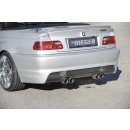 Rieger Heckeinsatz Sport-Look für BMW 3er E46 Lim. 02.98-12.01 VFL Carbon-Look