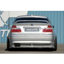 Rieger Heckansatz für BMW 3er E46 Lim. 02.02- Facelift