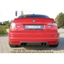 Rieger Heckeinsatz CS-Look  für BMW 3er E46 M3 Coupe 06.00-