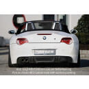 Rieger Heckansatz für BMW Z4 E85 Roadster 01.06-03.09 Facelift Carbon-Look