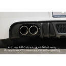 Rieger Heckansatz für BMW Z4 E85 Roadster 01.06-03.09 Facelift Carbon-Look