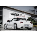 Rieger Heckansatz für BMW Z4 E85 Roadster 01.06-03.09 Facelift Carbon-Look