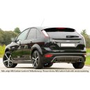 Rieger Heckschürzenansatz für Ford Focus 2 5-tür. 02.08-01.11 Facelift Carbon-Look
