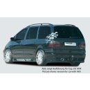 Rieger Heckschürzenansatz für VW Sharan 7M Van 03.00- Facelift