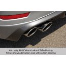 Rieger Heckschürzenansatz SG-Design für Ford Mondeo BA7 Turnier 03.07-09.10 VFL Carbon-Look