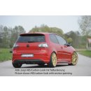 Rieger Heckschürzenansatz für VW Golf 5 GTI Matt Schwarz