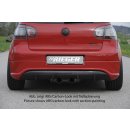 Rieger Heckschürzenansatz für VW Golf 5 GTI Matt Schwarz