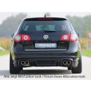 Rieger Heckschürzenansatz für VW Passat 3C Variant 03.05-07.10 VFL Matt Schwarz
