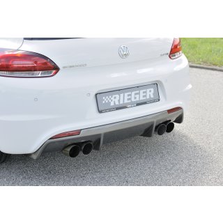Rieger Heckeinsatz für R-Line Heckschürze VW Scirocco 3 13 2-tür. 08.08-04.14 Vorfacelift