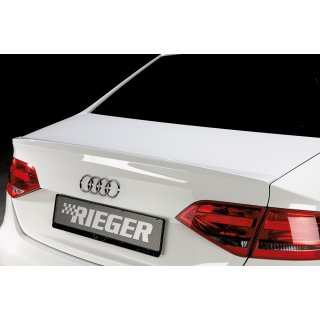 Rieger Heckklappenspoiler für Audi A4 B8 8K1 Limo Avant 07-10 Vorfacelift